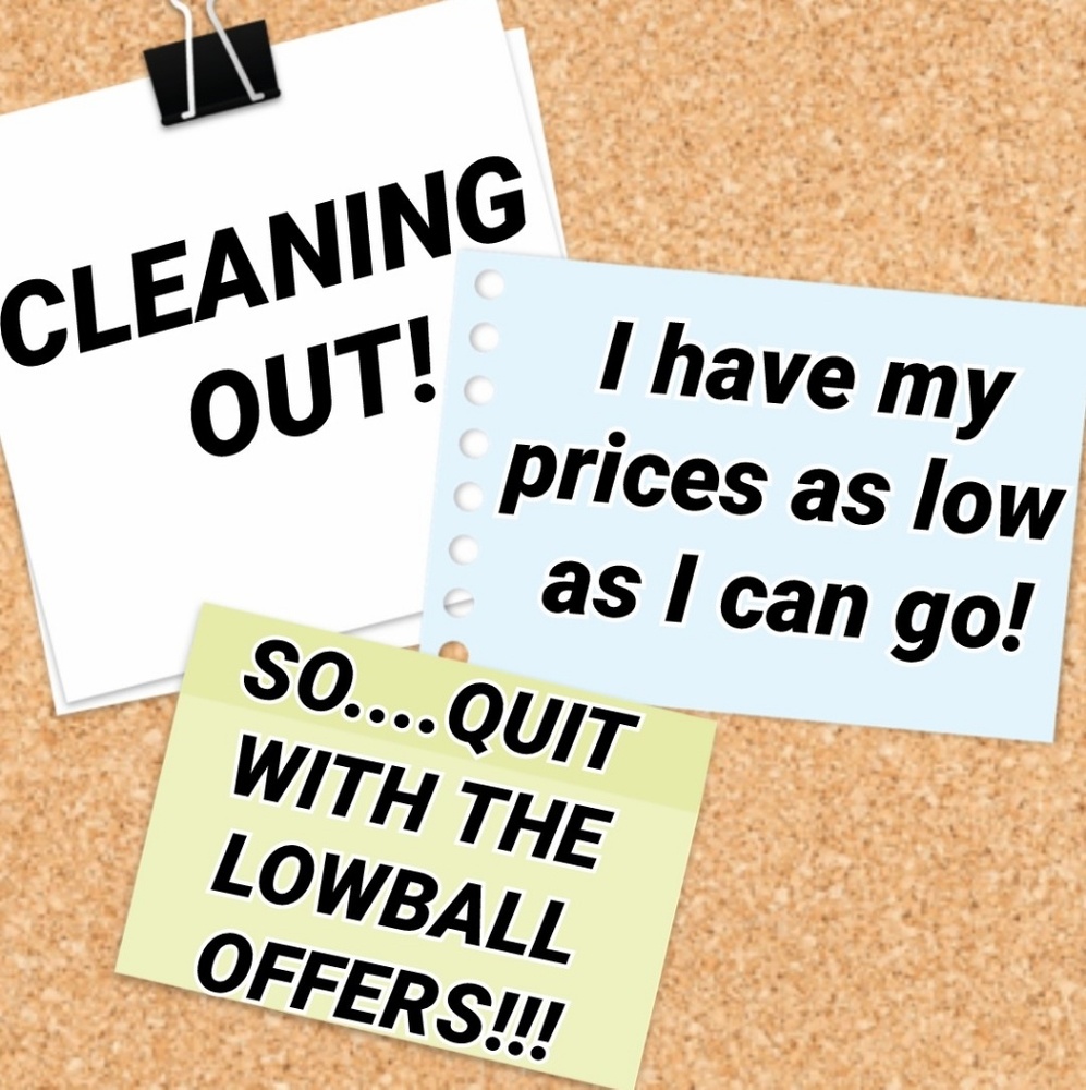 Please, no lowball offers!  YOUR KILLING ME!