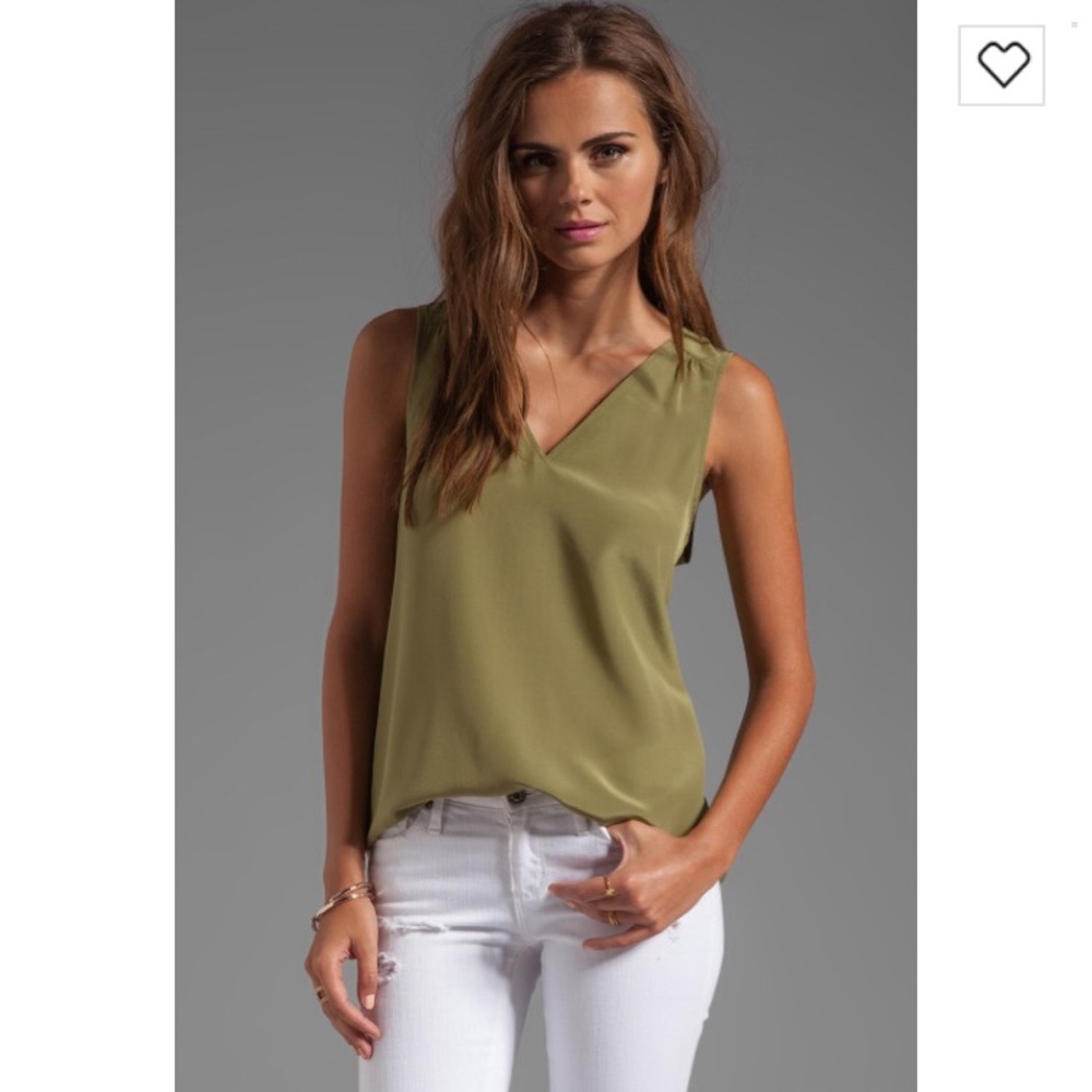 Amanda Uprichard Silk Top