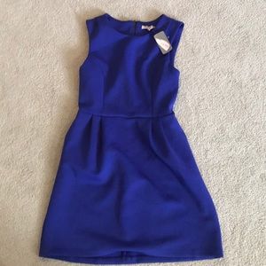 Royal Blue Sleeveless A-line dress (XS)