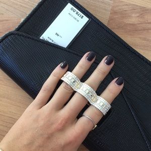 NWT BCBGMaxAzria Jeweled Clutch