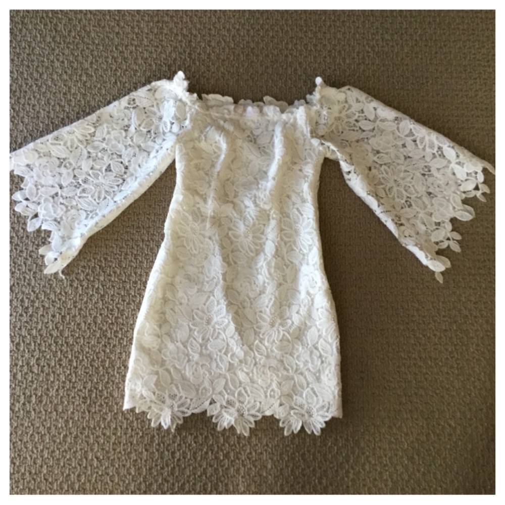 🆕Free People Dusk Lace Mini Dress.  NWOT. - Picture 6 of 8