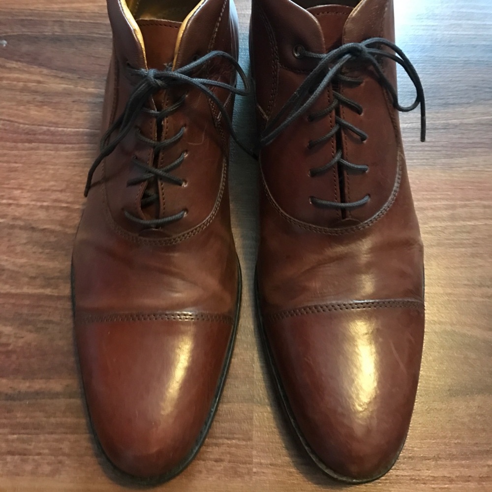 Men's Johnston & Murphy Brown Leather Boots