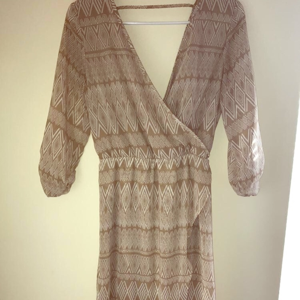 High Low maxi dress