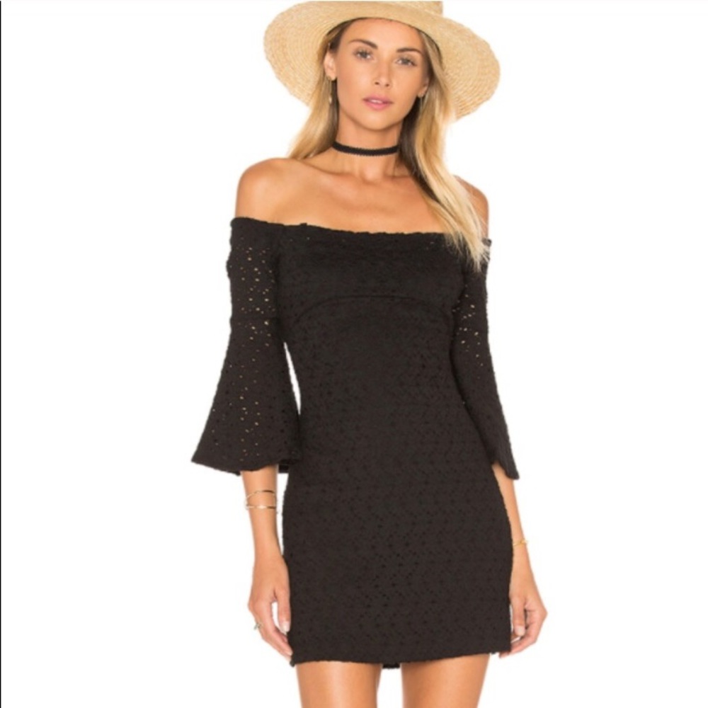Free People Black Dress