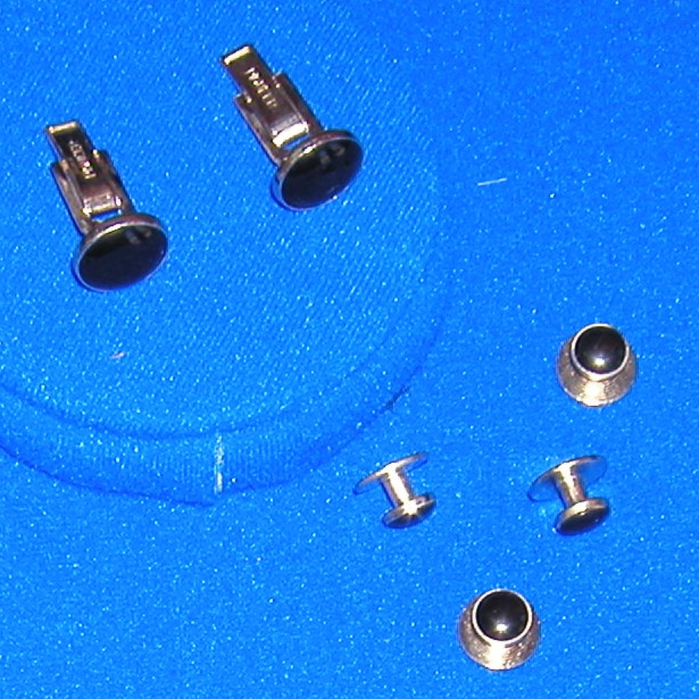 Onyx Cuff-link & Stud Set