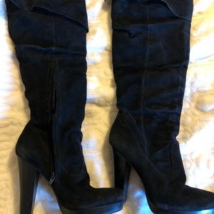 Jessica Simpson suede boots