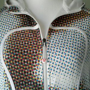Lululemon remix hoodie in halftone print
