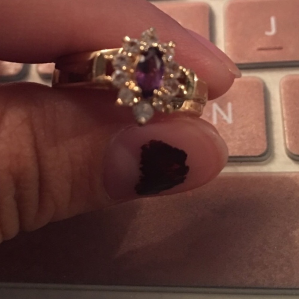 Amethyst ring - Picture 4 of 4