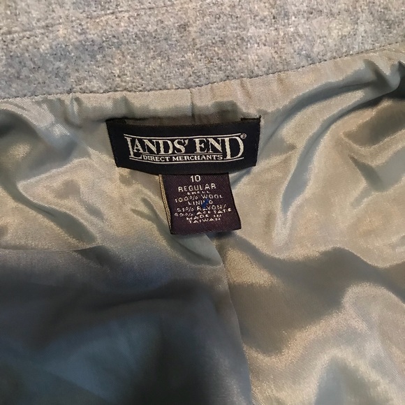 Lands End 100% wool lining women blazer ⭐️ - Picture 7 of 7