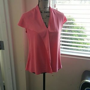 Ann Taylor sleeveless blouse SZ 6 02298P3SO