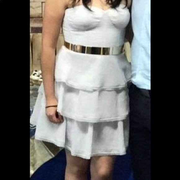 BCBGMAXAZRIA Strapless Bustier Dress - Picture 3 of 3