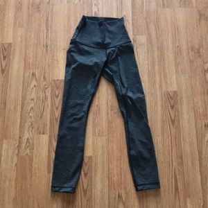 Lululemon high-rise wunder under crop pants