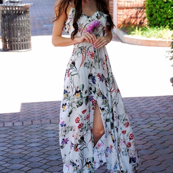 Ivory Flower Girl Dress- Last one!!! - Picture 3 of 8