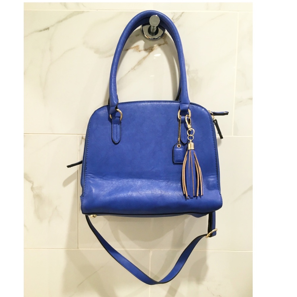 Cobalt Blue Clarks hand bag