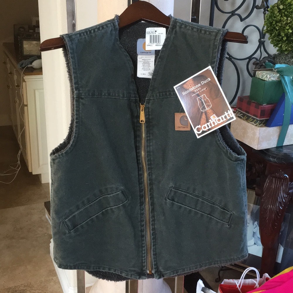 Carhartt Vest Green Brand NWT