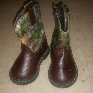 Camoflouge Baby Boots