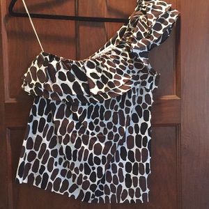 Trina Turk One-Shouldered Top