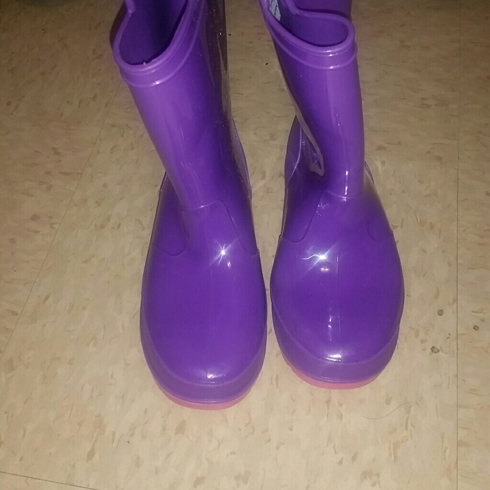 Youth Purple Rainboots