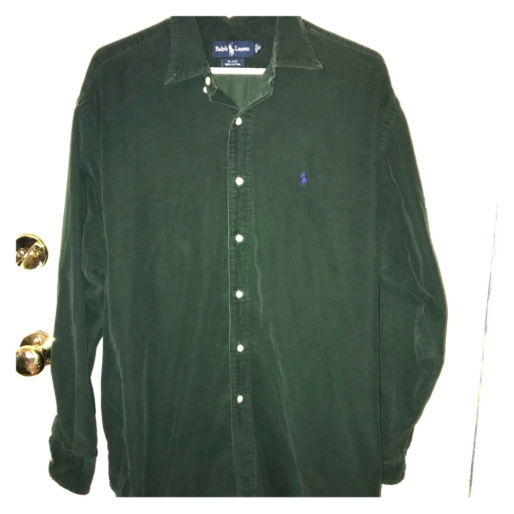 Vintage Corduroy Polo Button-down