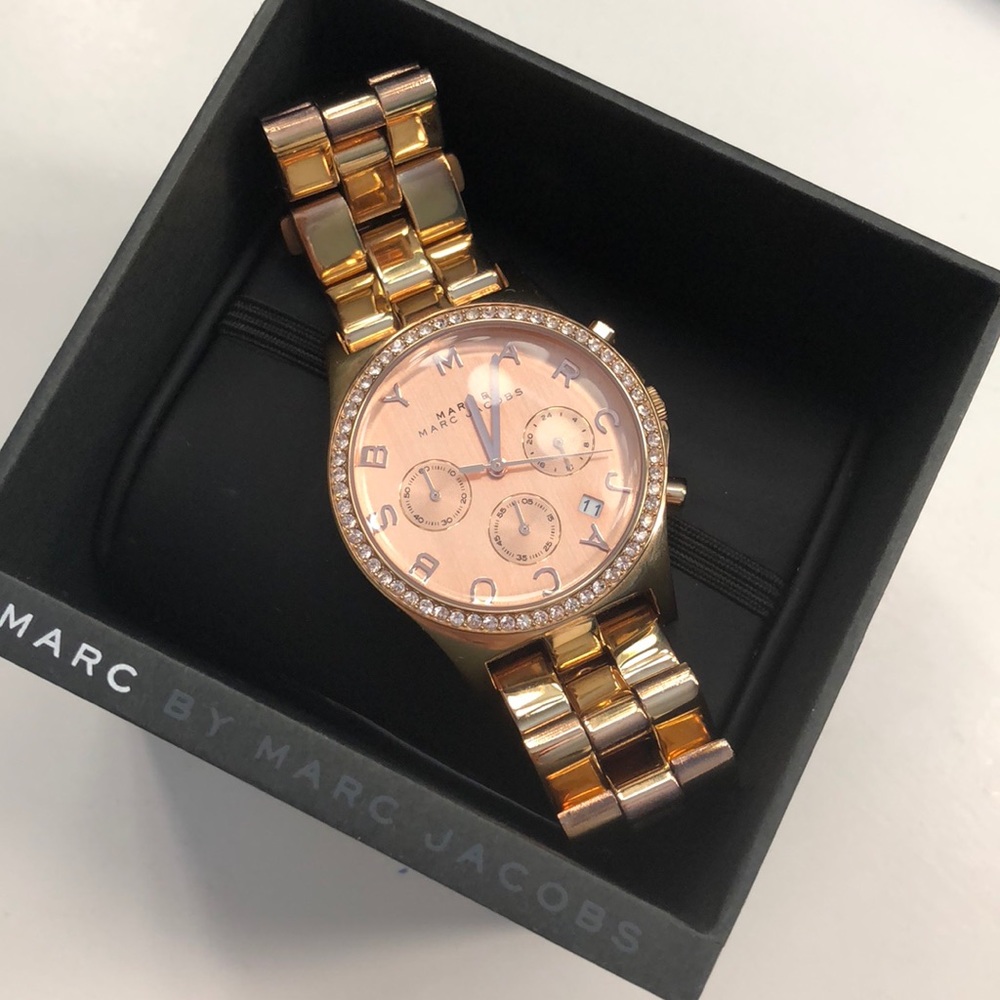 Marc Jacobs Rose Gold Watch