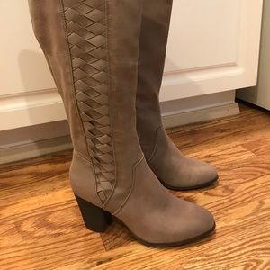 Fergalicious Lace Up Detail Boots NEW