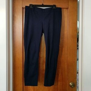 J. Crew Dark Blue Cropped Pants