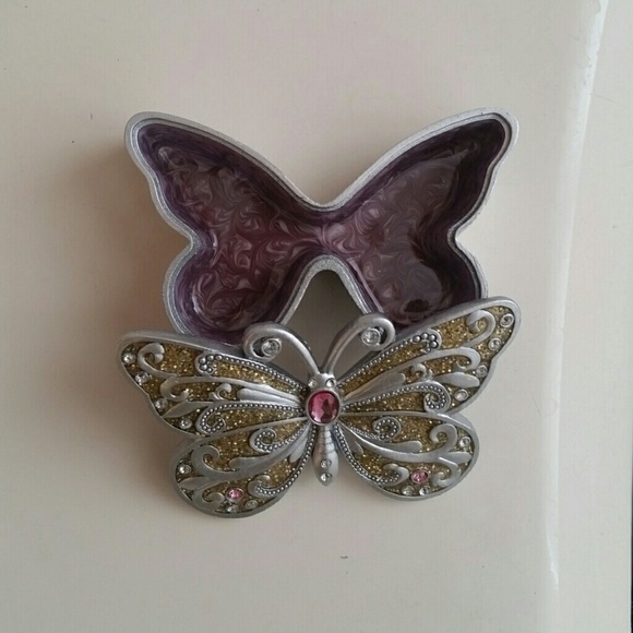 NWOT Butterfly Jewelry Box from PD413. - Picture 2 of 2
