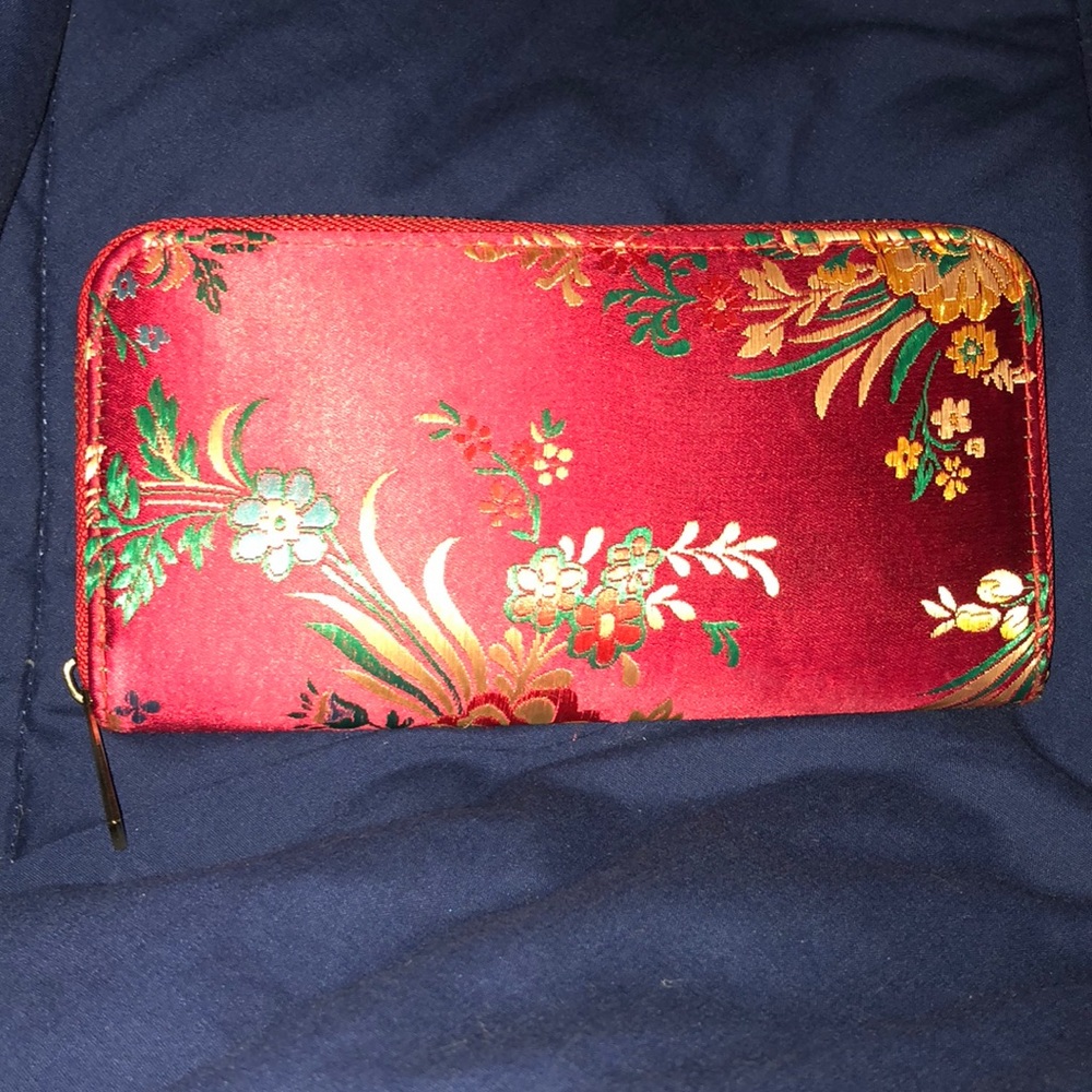 Cute red wallet