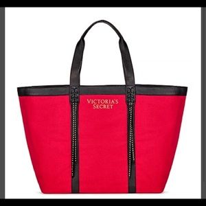 Victoria secrets red tote bag