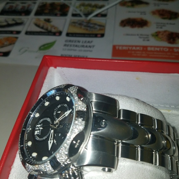 INVICTA Reserve Stainless Steel Diamond Watch