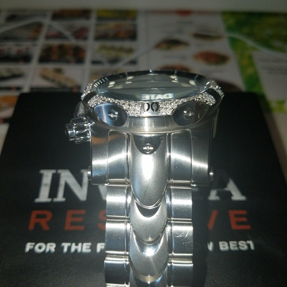 INVICTA Reserve Stainless Steel Diamond Watch