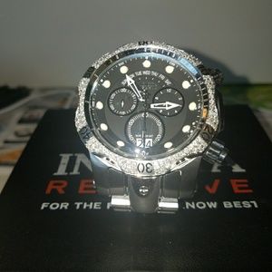 INVICTA Reserve Stainless Steel Diamond Watch