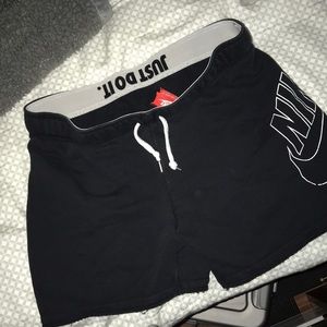 Nike fleece shorts