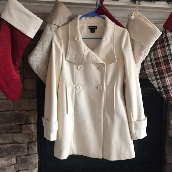 Guess Jackets & Blazers - Winter white peacoat small