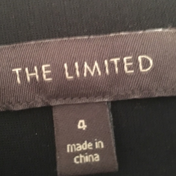 Black laser-cut skirt from The Limited, size 4 - Picture 5 of 5