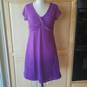 Athleta ombre burnout knit dress