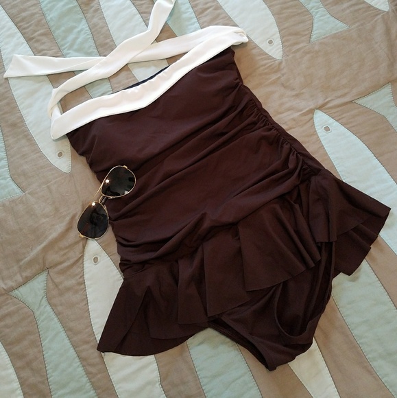 Ralph Lauren Other - Ralph Lauren slimming one piece halter swim suit