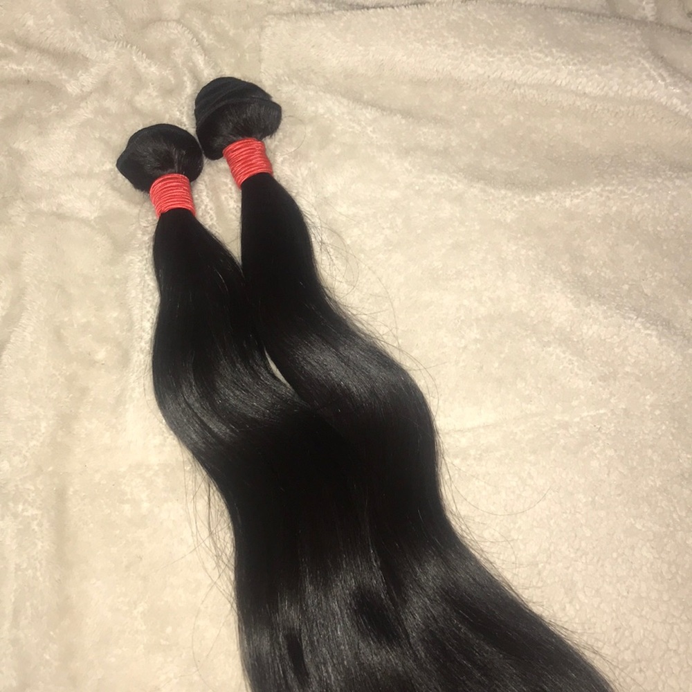 100% Virgin Brazilian Straight Hair For Sale‼️