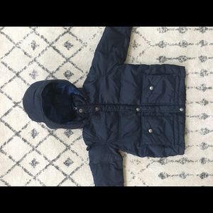 Boys Lands End Winter Jacket - Size 3T - Navy