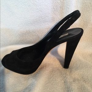 Authentic MiuMiu Black Heels