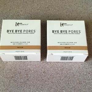 2 It Cosmetics Bye Bye Pores Powders! NEW!