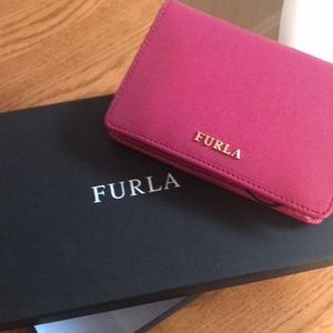 ‼️one day sale‼️New cute Furla pink wallet❤️