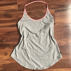 RVCA cutout back halter top