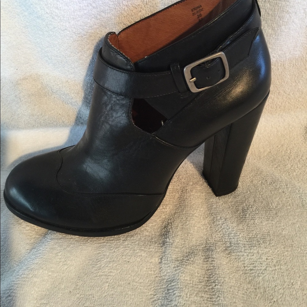 All Saint Spitalfields black boots