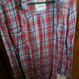 Mossimo boyfriend fit flannel