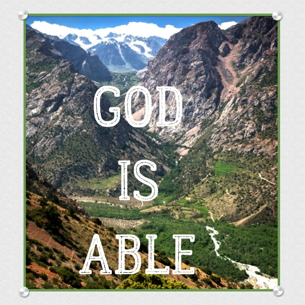 HE IS ABLE