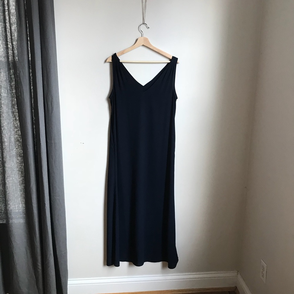 J. Crew Navy Maxi dress