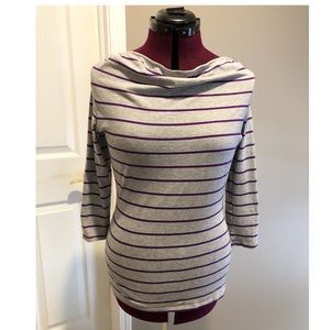 3️⃣ for $10🎉Gap Purple Striped Top