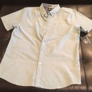 Mens NWTS XL Volcom Button Down Shirt