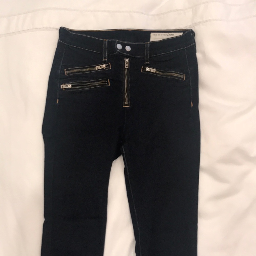 Rag & Bone Moto Jeans